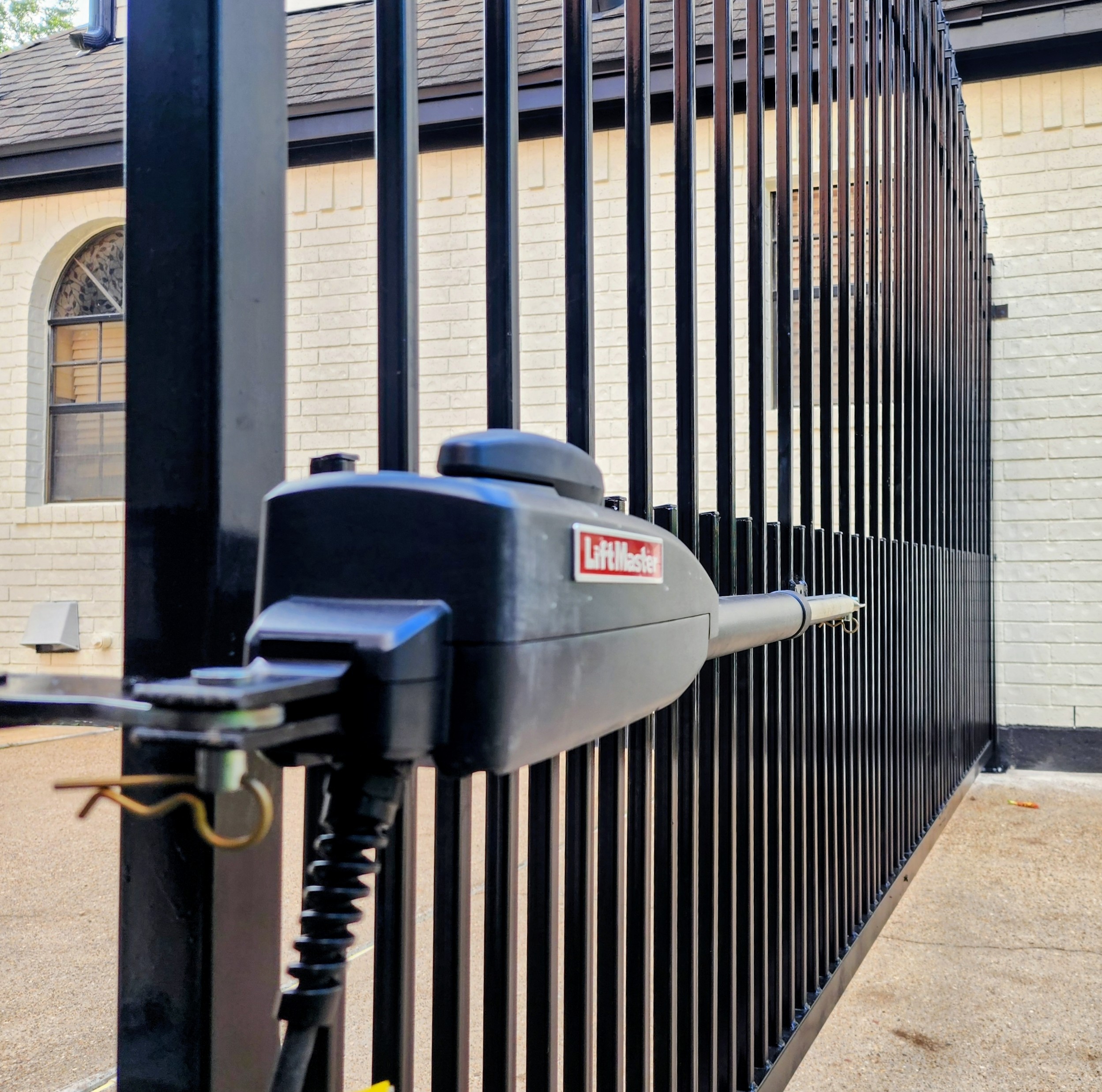 LiftMaster gate opener arm in Sienna Texas