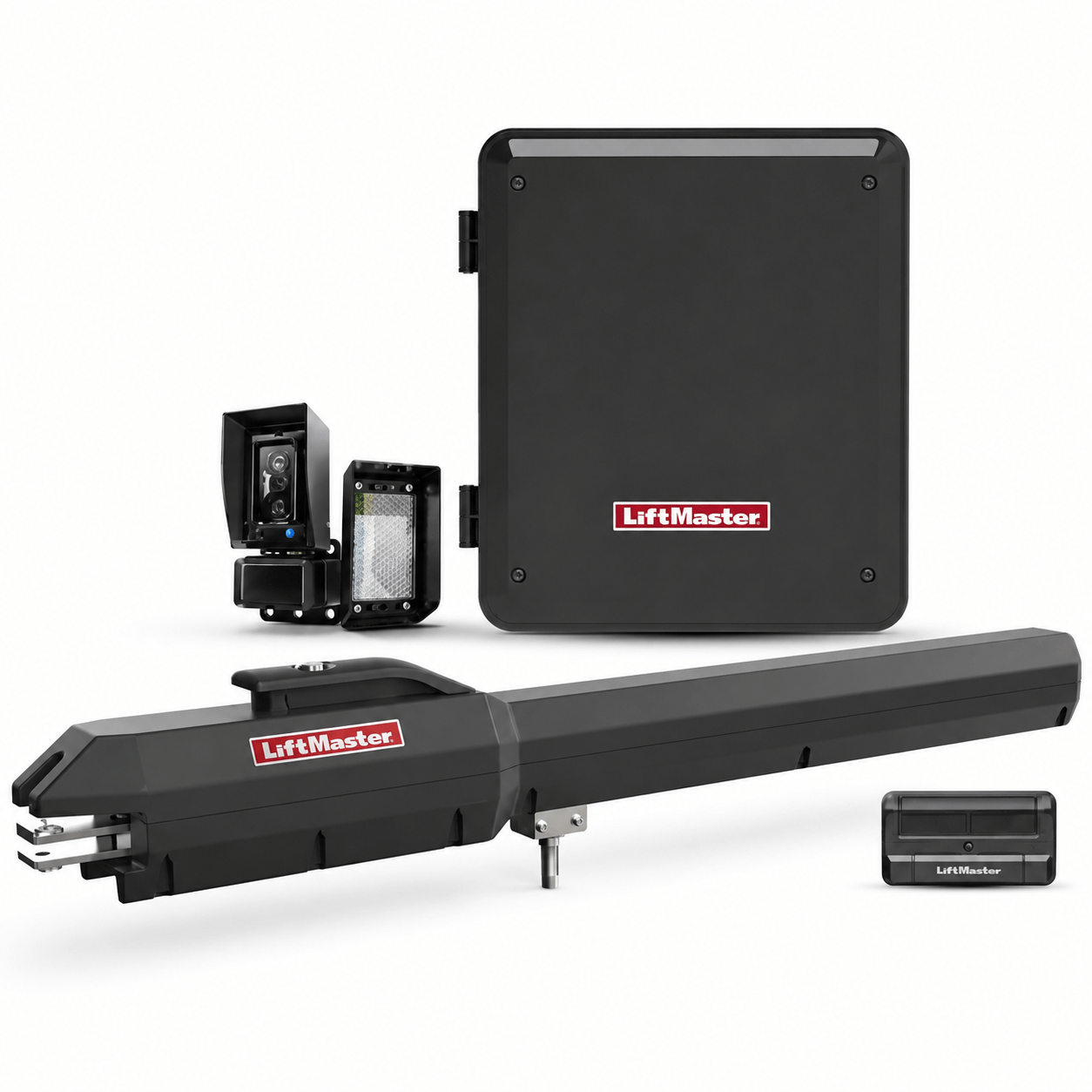 LiftMaster LA500 swing gate opener product image for Houston gate installation